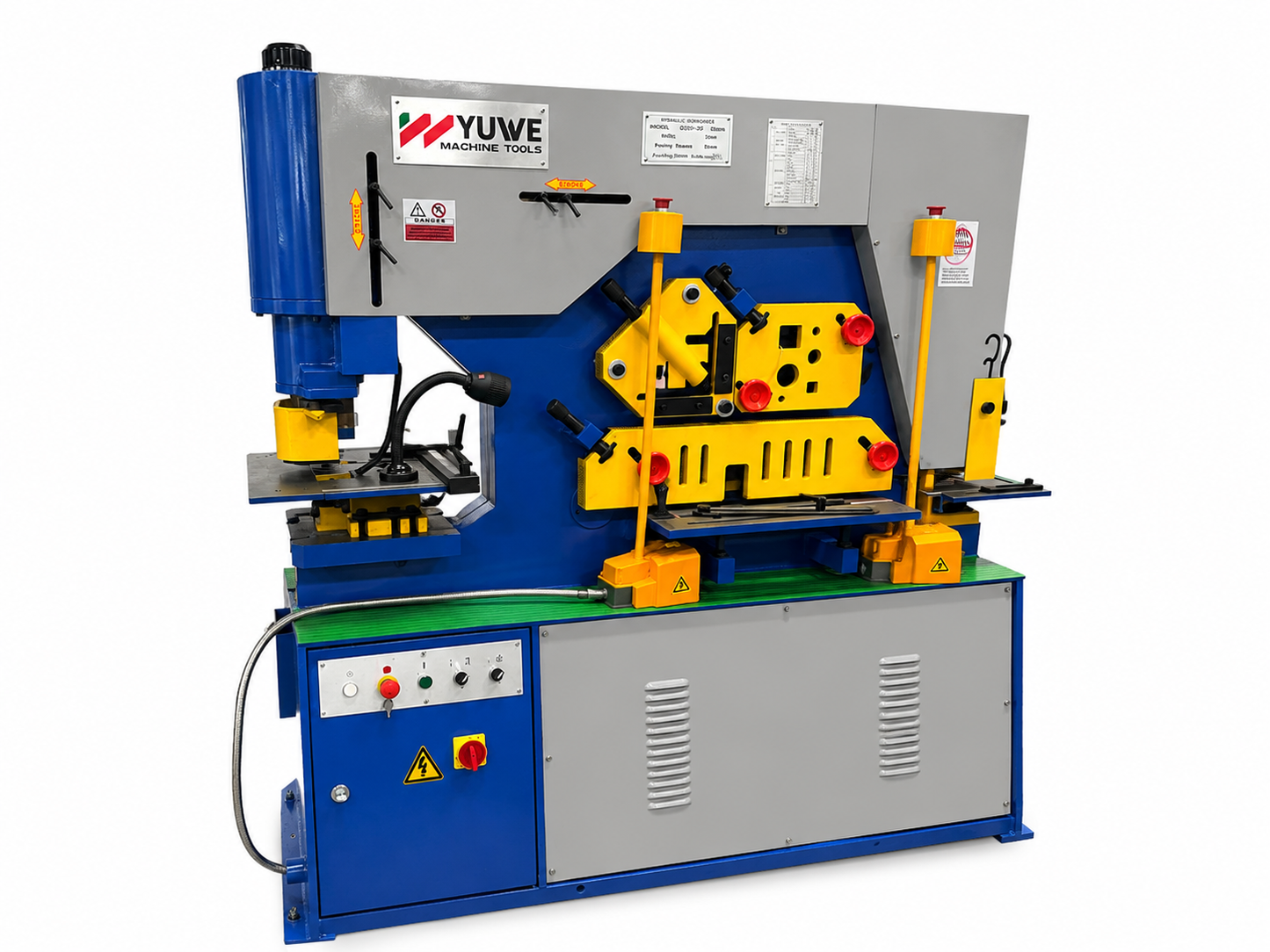 New YUWE 90 Ton Dual Hydraulic Ironworker