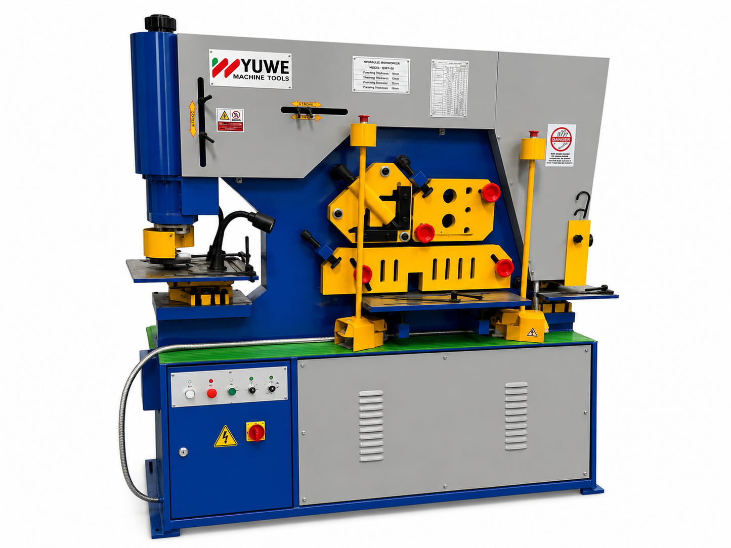 New YUWE 110 Ton Dual Hydraulic Ironworker