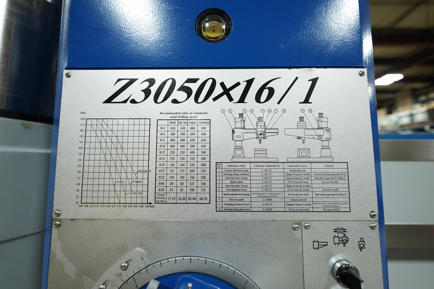 Stanko CS1600 Radial Arm Drill