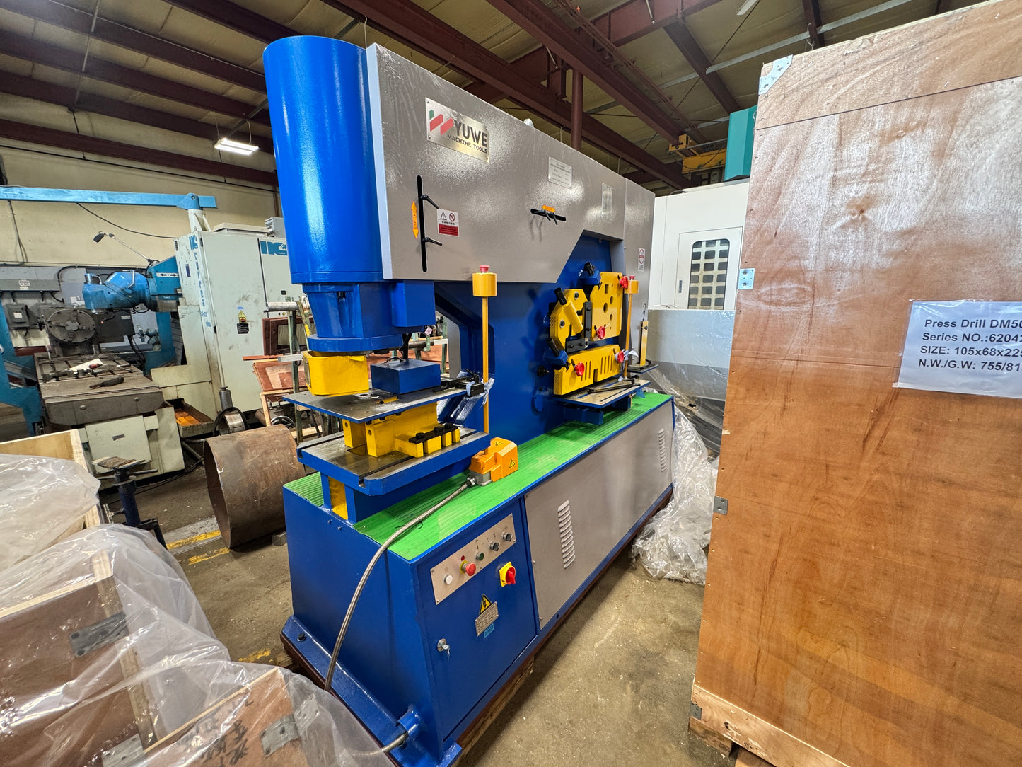 New YUWE 140 Ton Dual Hydraulic Ironworker