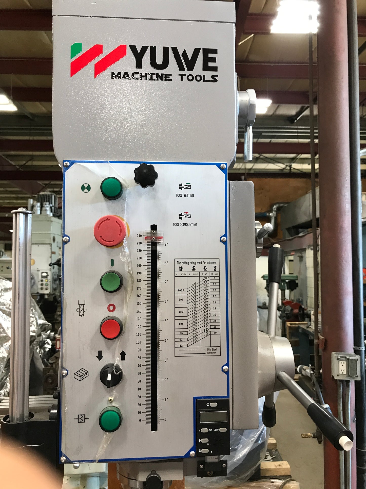 YUWE DM50 Gear Head Drilling Machine